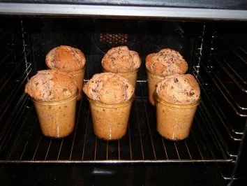 Schoko-Bananen-Kuchen im Glas - Rezept - Bild Nr. 2