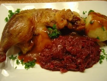 Rezept: Wildpreiselbeer-Rotkohl, einfach und lecker... Wildpreiselbeer-Rotkohl, einfach und lecker... - Rezept