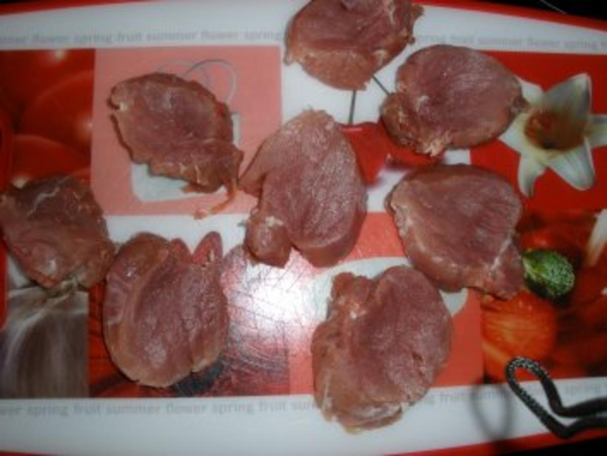 Überbackenes Schweinefilet mit Camembert - Rezept - Bild Nr. 2