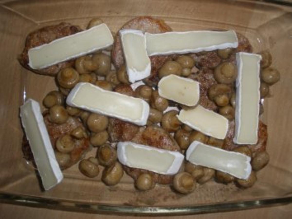 Überbackenes Schweinefilet mit Camembert - Rezept - Bild Nr. 4