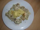 Überbackenes Schweinefilet mit Camembert - Rezept