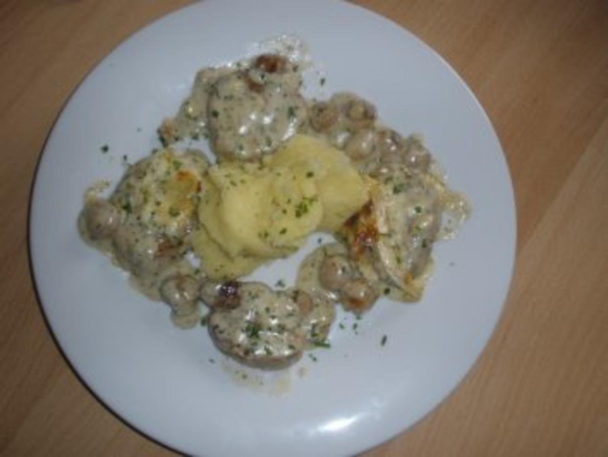 Bilder für Überbackenes Schweinefilet mit Camembert - Rezept