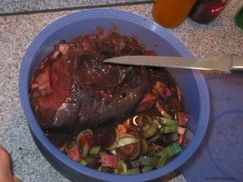 Hirschbraten ganz Klassisch - Rezept - Bild Nr. 3