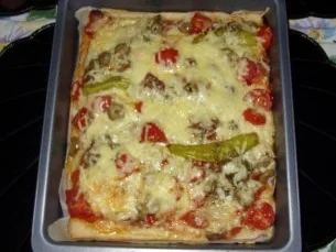 Pizza gleich 2x  a la Linda - Rezept - Bild Nr. 2