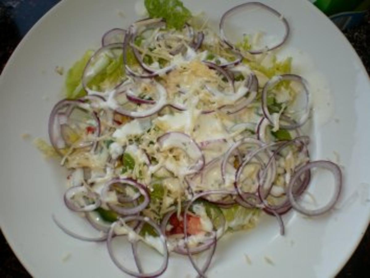 Champignon-Salat mit Lachs - Rezept - Bild Nr. 3