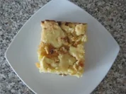 ** Kuchen & Co. ** Apfel - Rosinen - Streuselkuchen mit Vanilleglasur - Rezept