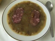 SUPPE - Uta's Linsensuppe mit Rotwurst - Rezept