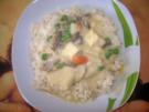 Schnelles Hühnerfrikassee - Rezept