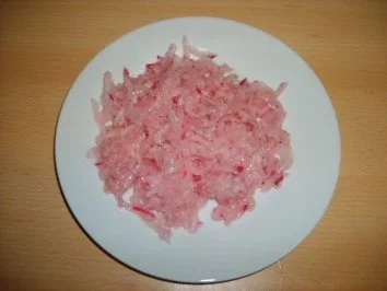 Rezept: Frischer Rettichsalat Frischer Rettichsalat - Rezept