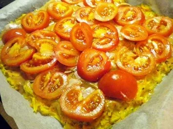 Rezept: Pizza ohne Mehl Bild Nr. 4 Pizza ohne Mehl - Rezept - Bild Nr. 4