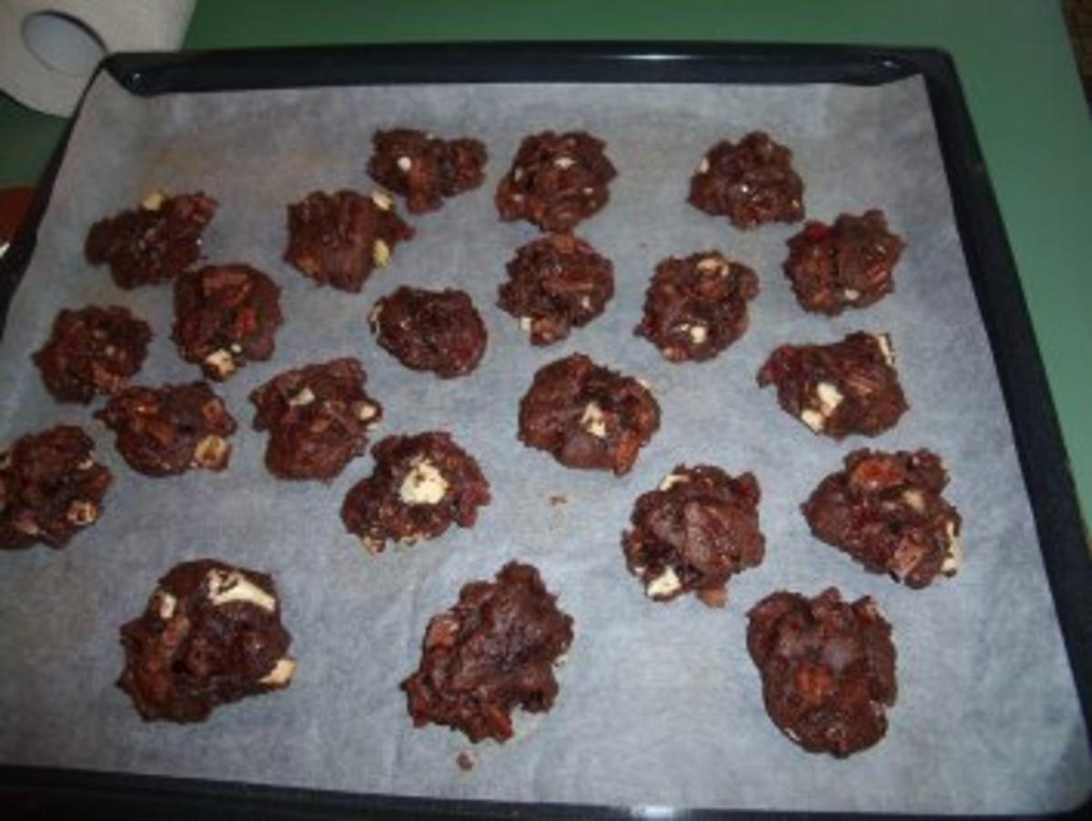 Bilder für Double-chocolate Cookies - Rezept