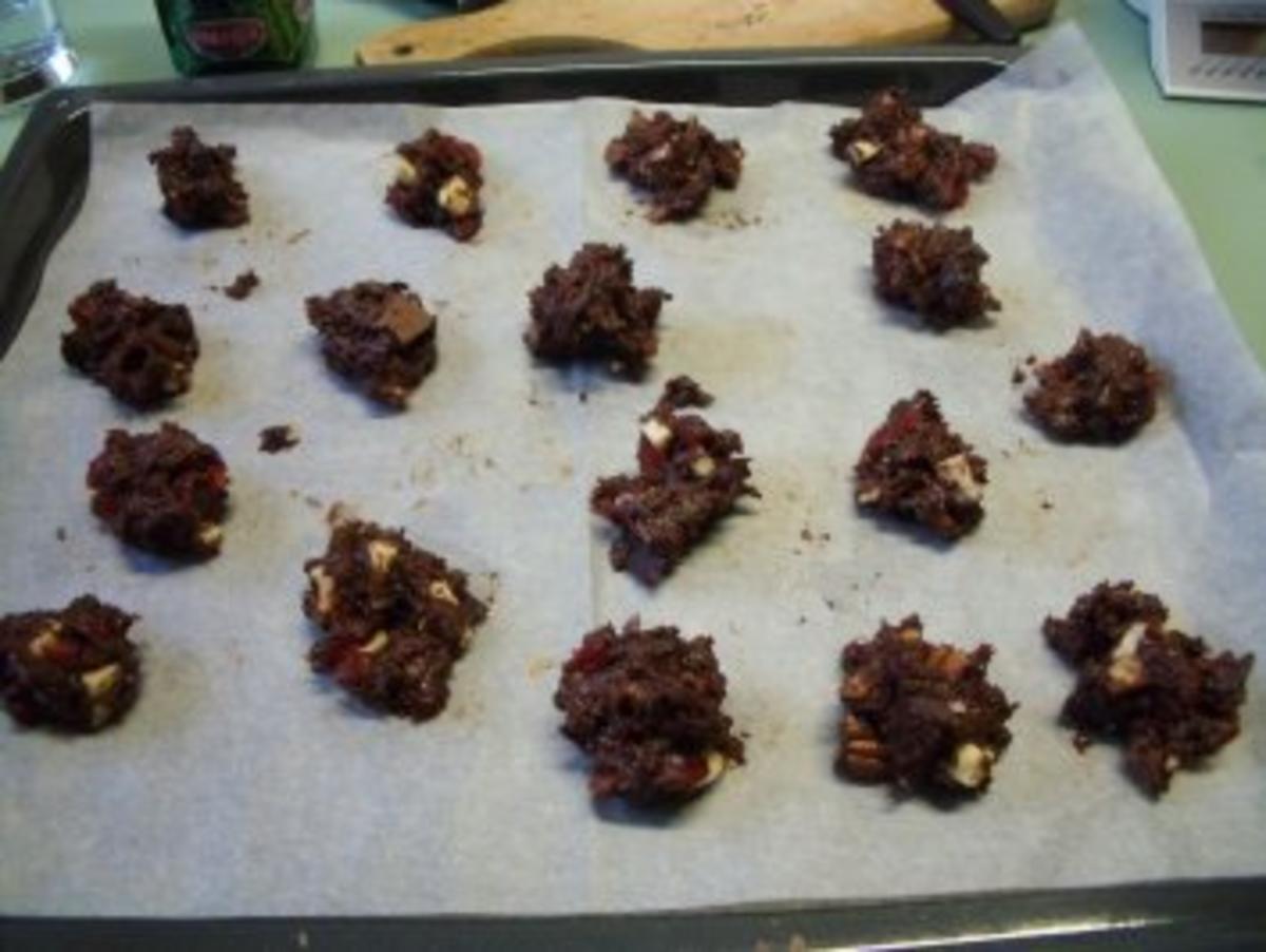 Double-chocolate Cookies - Rezept - Bild Nr. 2