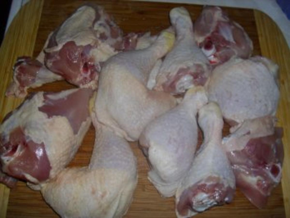 Huhn in Rotwein - Rezept - Bild Nr. 2