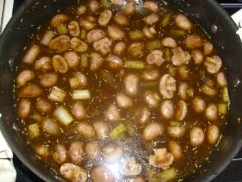 Huhn in Rotwein - Rezept - Bild Nr. 9