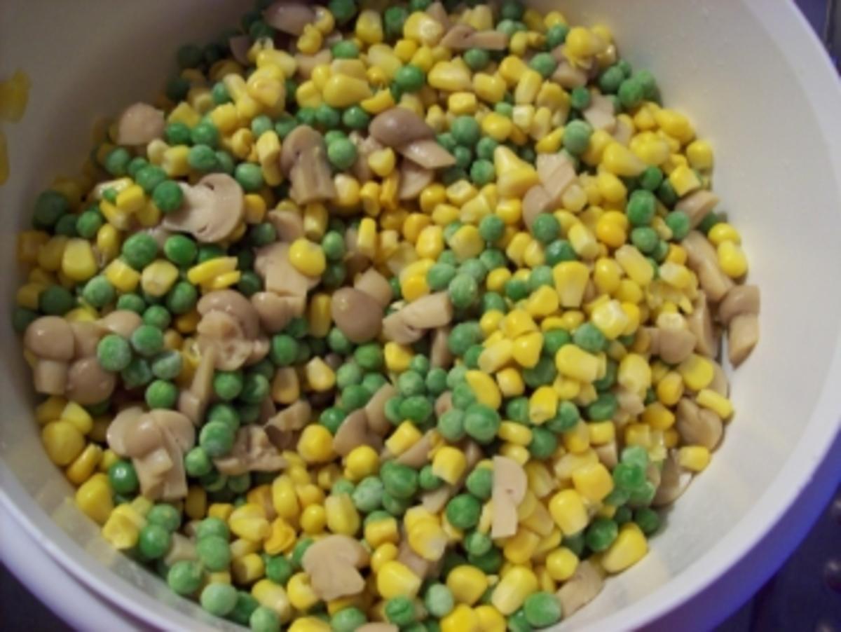 Maissalat mit Mais und Champignons miniature - Rezept mit Bild - kochbar.de