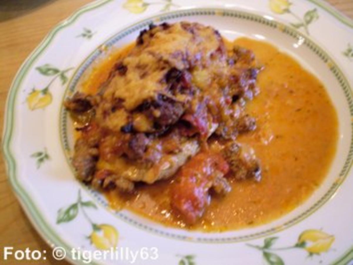 Ofenschnitzel à la Bolognese - Rezept mit Bild - kochbar.de