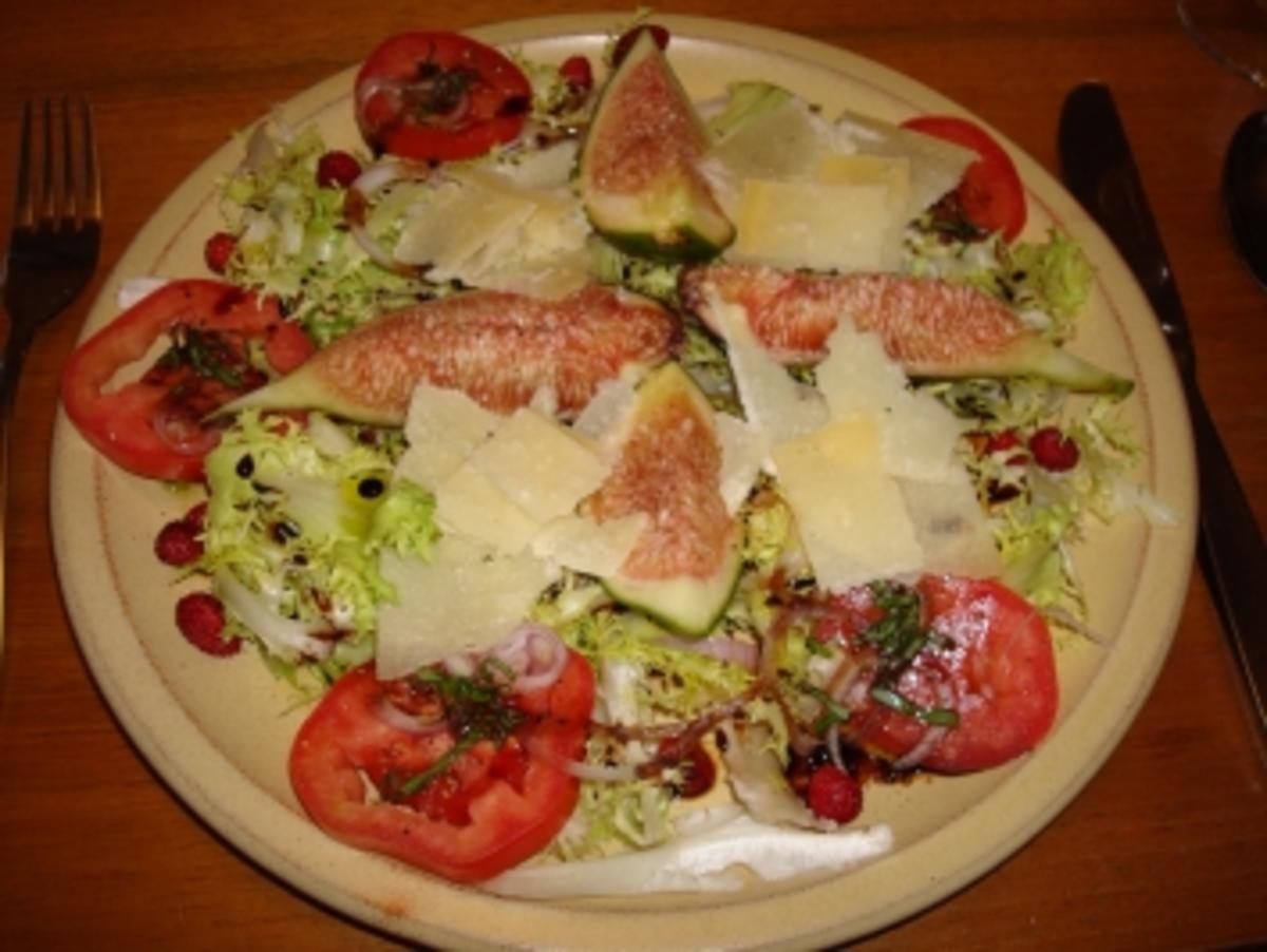 Sommer Salat mit Feigen - Rezept