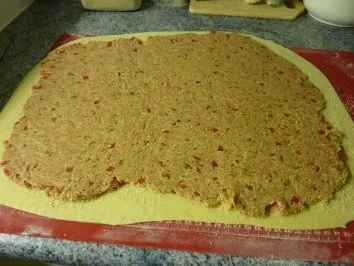 Gefüllter Fleischstrudel - Rezept - Bild Nr. 5