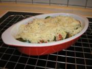 Zucchini-Tomatengratin - Rezept