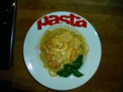 Kürbiscarbonara mit Spaghetti - Rezept