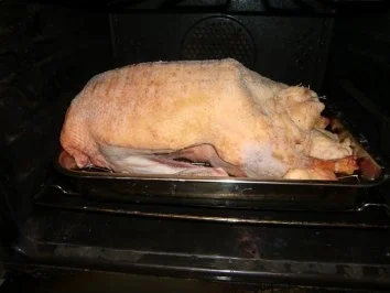 Gans mit Maronenfüllung - Rezept - Bild Nr. 5