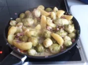 Rosenkohlpfanne - Rezept