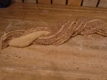 Rezept: Nusszopf Bild Nr. 3 Nusszopf - Rezept - Bild Nr. 3