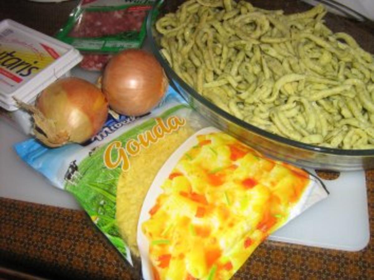 Kräuter Käsespätzle - schnell &amp; einfach - 147 kcal/100g