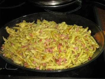 Kräuter-Käsespätzle - Rezept - Bild Nr. 5