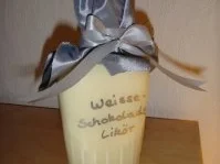 Rezept: Weisse-Schokolade-Likör ohne Ei Weisse-Schokolade-Likör ohne Ei - Rezept