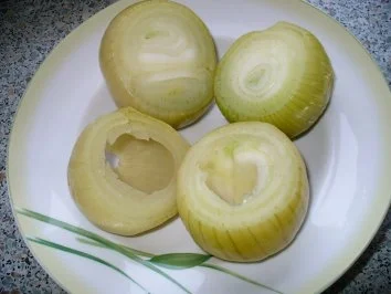 Rezept: Gefüllte Gemüsezwiebeln Bild Nr. 6 Gefüllte Gemüsezwiebeln - Rezept - Bild Nr. 6