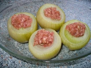 Rezept: Gefüllte Gemüsezwiebeln Bild Nr. 7 Gefüllte Gemüsezwiebeln - Rezept - Bild Nr. 7
