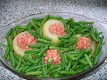 Rezept: Gefüllte Gemüsezwiebeln Bild Nr. 8 Gefüllte Gemüsezwiebeln - Rezept - Bild Nr. 8