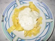 Schnelle Fettucine Sauce - Genug fuer 1 Pfund Fettucine Nudels - Rezept