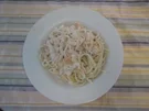 Rezept: Spaghetti in Lachs-Sahne-Soße Spaghetti in Lachs-Sahne-Soße - Rezept