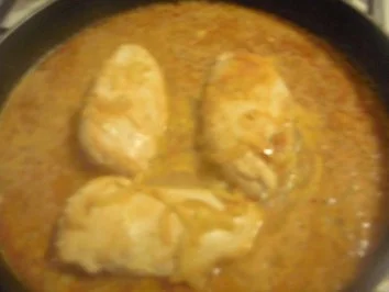 Hähnchenbrust in Mandelsauce - Rezept - Bild Nr. 3