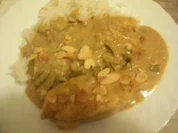 Hähnchenbrust in Mandelsauce - Rezept