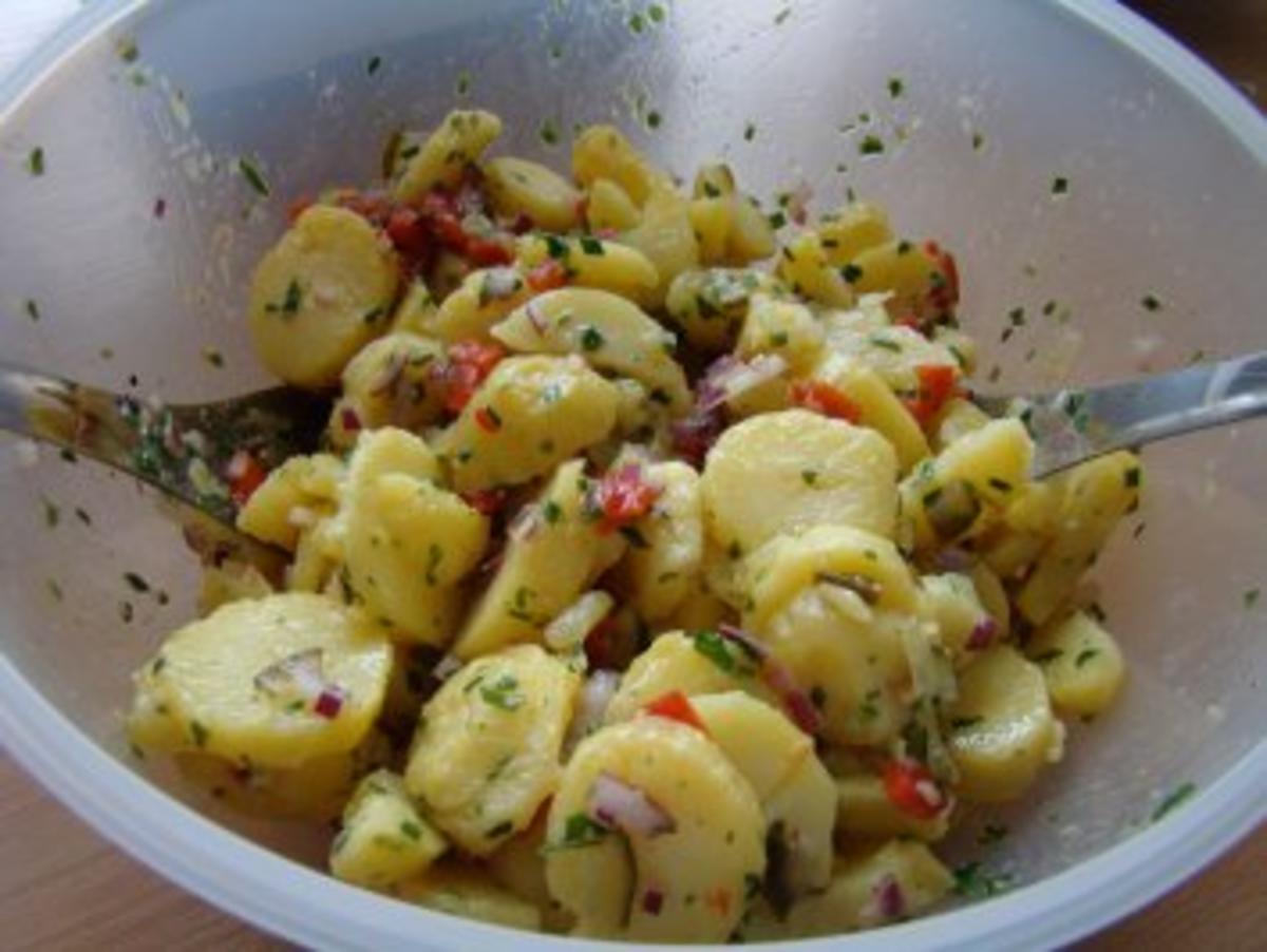 Kartoffelsalat, ohne Majo - Rezept
