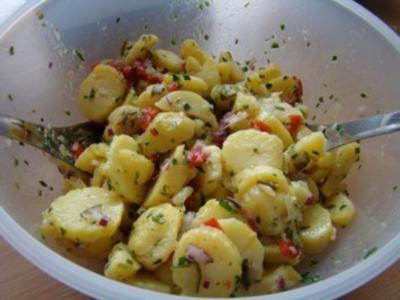 Kartoffelsalat, ohne Majo - Rezept