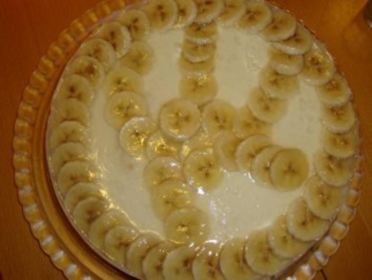 Bananen - Käsekuchen - Rezept