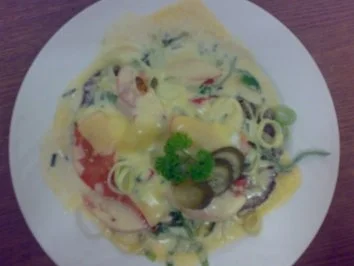 Rezept: Gemüseschlemmerschnitte Gemüseschlemmerschnitte - Rezept