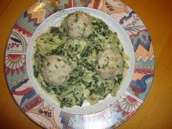Knödel mit Mangold - Rezept