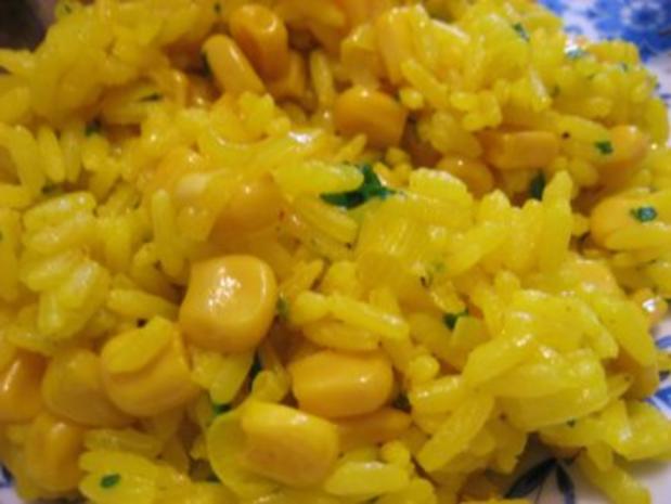 Reis mit Safran und Gemüse... - Rezept - kochbar.de