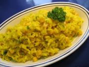 Reis mit Safran und Gemüse... - Rezept