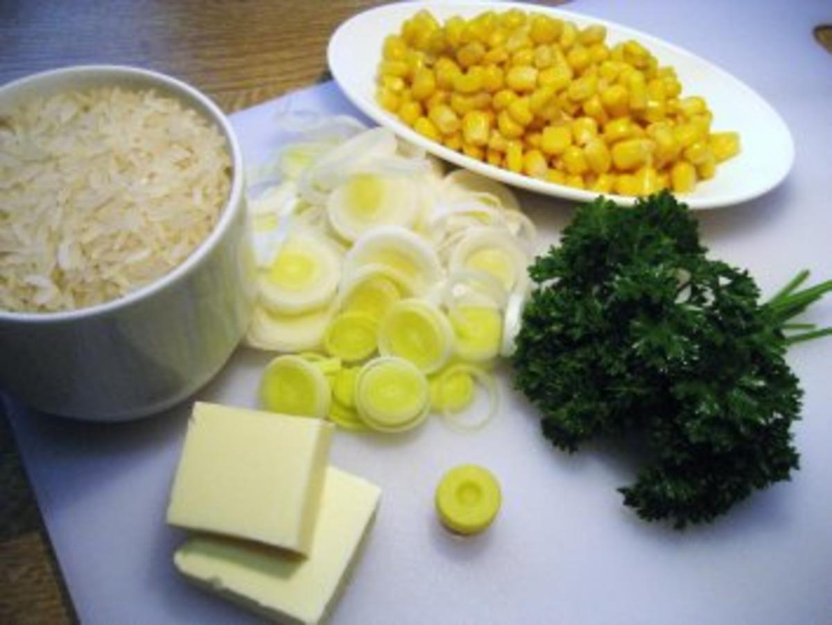 Reis mit Safran und Gemüse... - Rezept - Bild Nr. 3