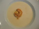 Rezept: Parmesan-Trüffelsuppe mit Scampi Parmesan-Trüffelsuppe mit Scampi - Rezept