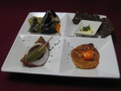 Muscheln auf rheinische Art, dazu Rievkochen mit Kölsche Kaviar - Rezept