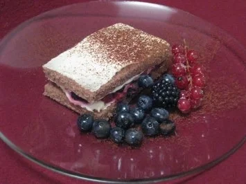 Süße Beeren-Lasagne - Rezept