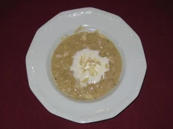 Mandelsuppe - Rezept