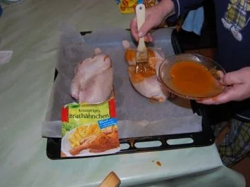 Knuspriges Brathähnchen - Rezept - Bild Nr. 5